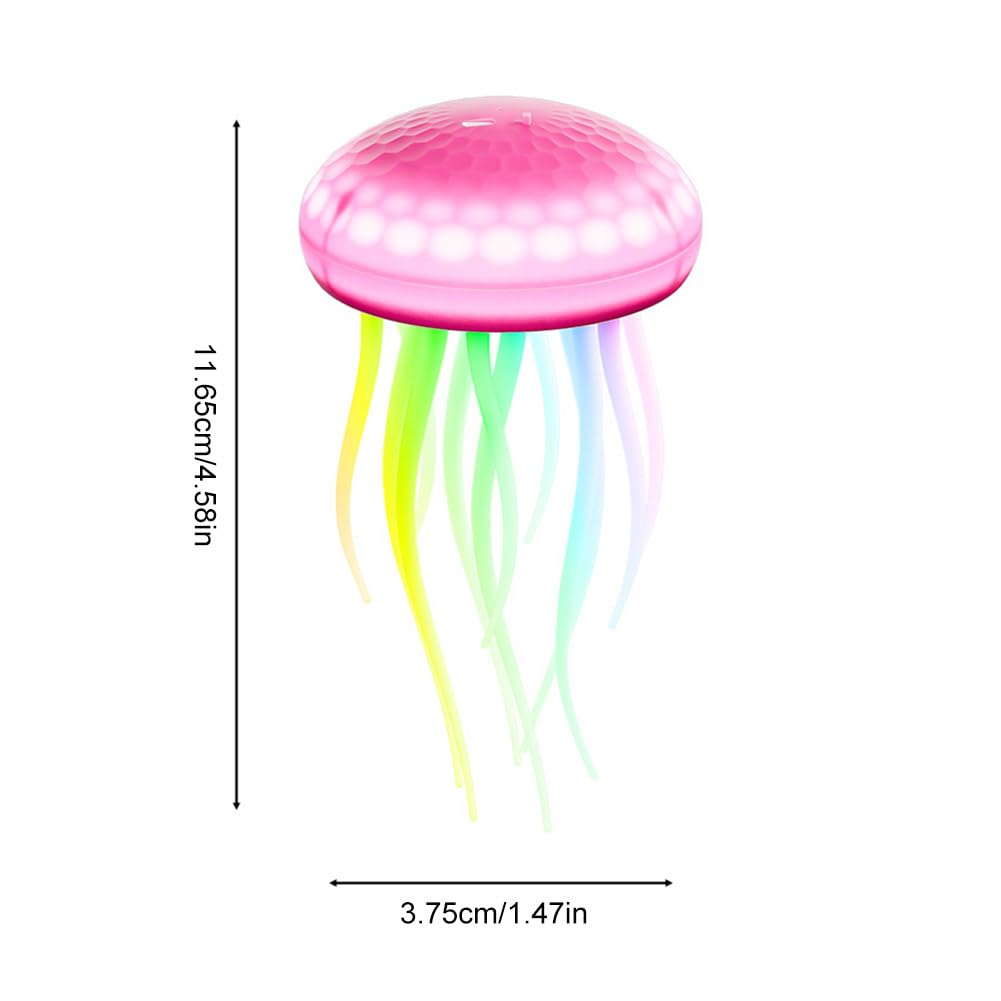 Lampe Méduse Led À Piles, Lanterne Méduse À Suspendre, Veilleuse Méduse