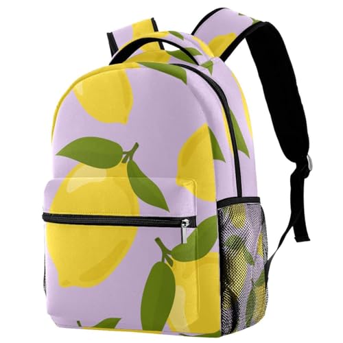 Sac à dos d'école multicolore 29.4x20x40cm avec grand volume et bretelles matelassées