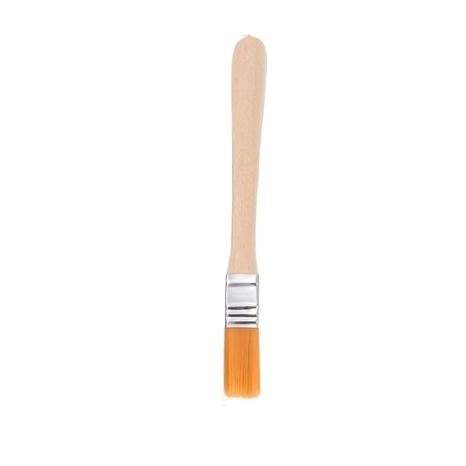 48 pennelli in nylon, manico corto in legno, pittura artistica, acquerello, muro, strumenti for la pulizia Per Bordi