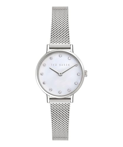 Ted Baker Ladies Silver Mesh Watch