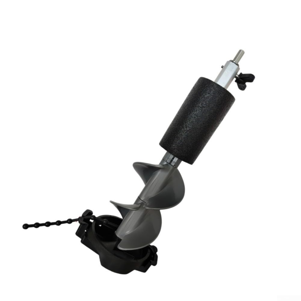 Lame in acciaio al manganese Ice Auger Bit 6 "Heavy Duty Manganese (grigio)