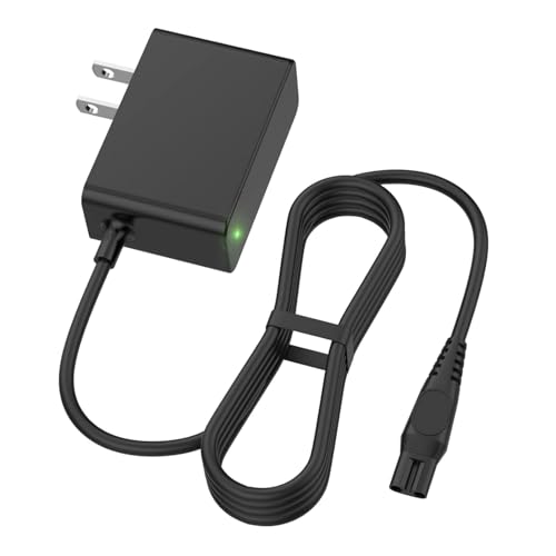 for Philips Norelco Power Charger HQ8505 Series 7000, 5000, 3000, 9000, 2000, MG7750, MG7790 Shaver, Beard Trimmer, 15V Electric Razor Charging Cable(Brush, LED Light)