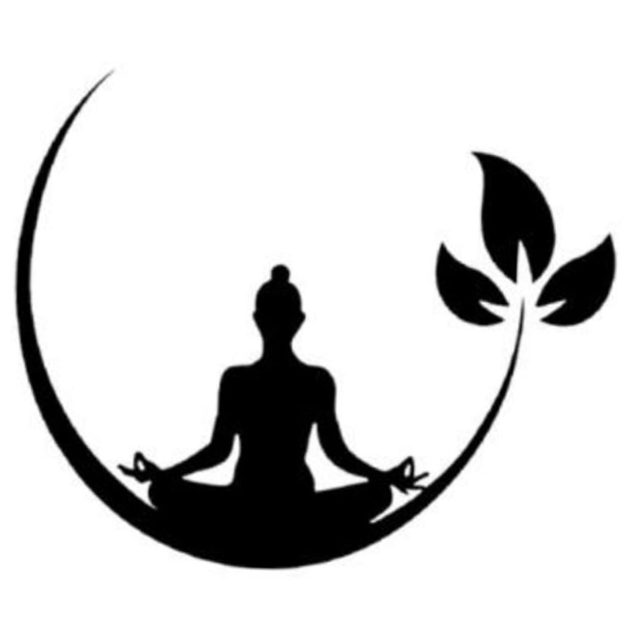 Adhesivo de yoga para crear un espacio de relajación en casa