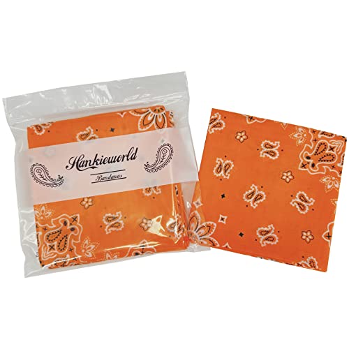 Image of Single Pack Bandanas 60s Premium Cotton Soft Thin Handfeel Large Handkerchief for Men and Women