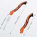 3PCS DWKFEOQ Folding Saw and Stainless Steel Cable Saws Set, 11.8 Inch Long Blade Hand Saws for Wood Camping, Dry Wood Pruning Saw With Hard Teeth, Quality SK-5 Steel