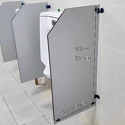 Mampara divisoria para urinario con diseño estilizado y duradero 5