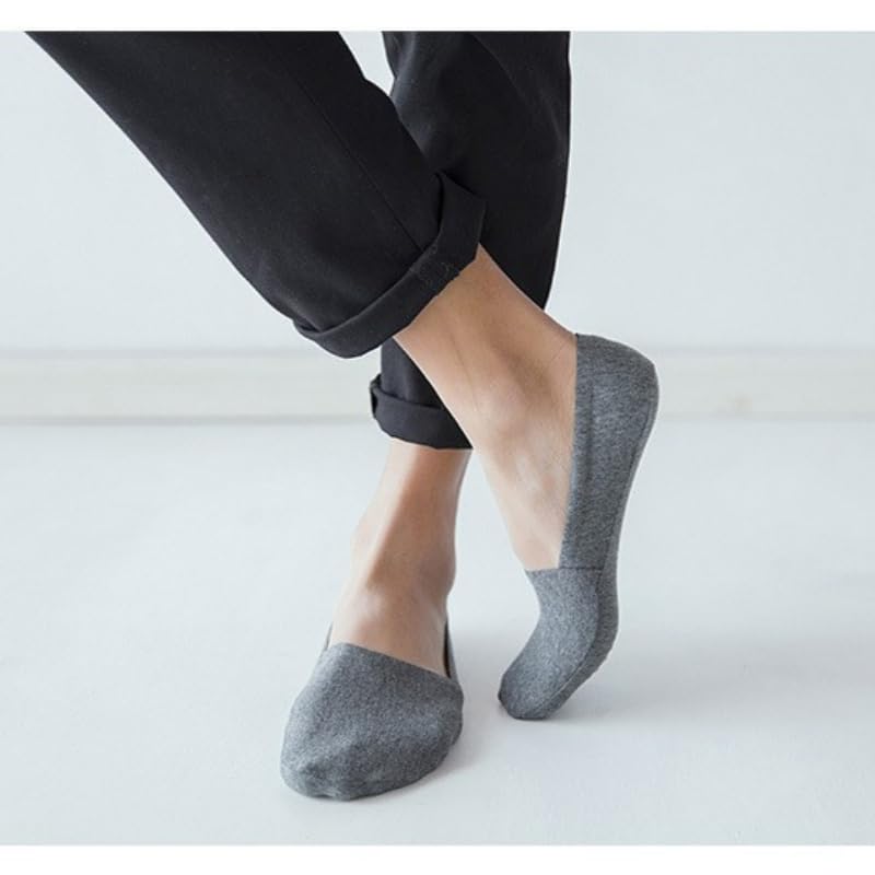 SOKA One :Les chaussettes invisibles qui tiennent en place Chaussettes Invisibles Homme Femme Coton Basses Courtes Fines Élastiques Antidérapantes pour Chaussures