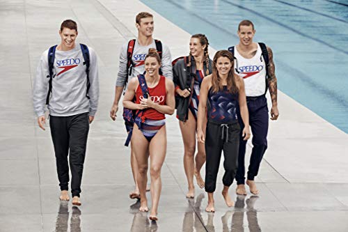 Speedo Men's Sweatshirt Full Zip Hooded Jacket Team Warm Up4