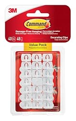 COMMAND Decorating Clips (40 clips, 48 strips)