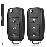 Compatibilité : Ce porte-clés est compatible avec les modèles suivants : VW Polo MK6, Golf, Skoda Octavia, Tiguan, Touareg et Seat. (Ne convient pas à la Golf 5)