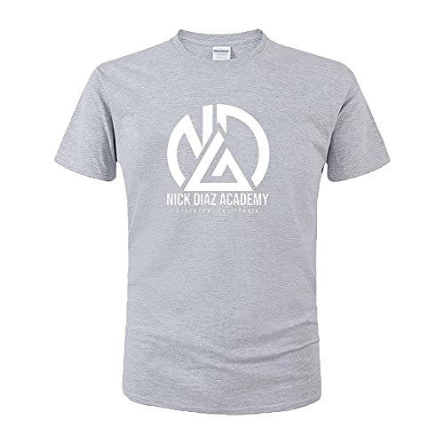 Men s Clothes Tops N.ick D.iaz Academy-Tshirts for Men,XL