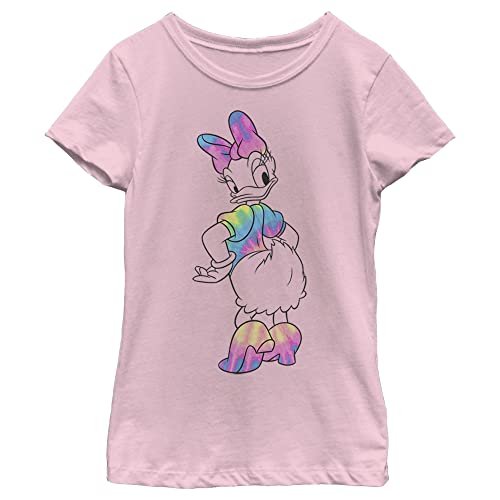 T-shirt Daisy Disney rose pour fille en taille M coupe classique en coton doux