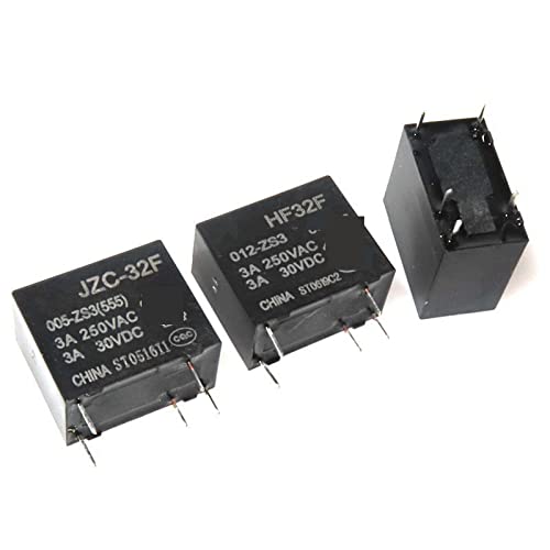 Relais de puissance JZC-32F-024-ZS3 24V 10A 5 broches pour circuits imprimés