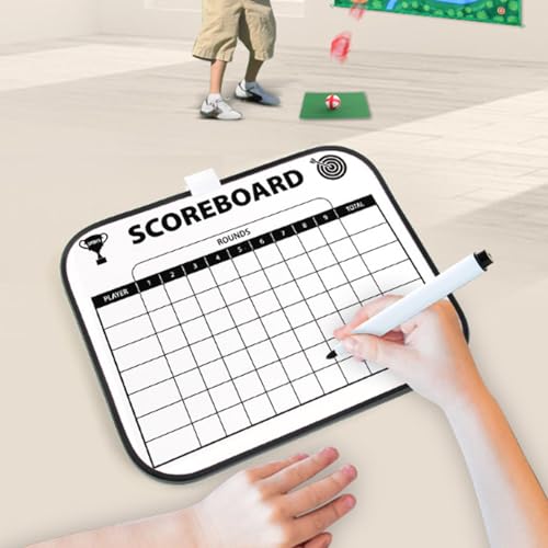 Tapis entraînement golf chipping antidérapant avec cible et balles