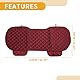 Partuto 1 STK. 129x58cm Universales Autositzkissen - für Autoreisen Fahrersitz Schutzpolster Abdeckung Anti-Rutsch - Polyester Rot