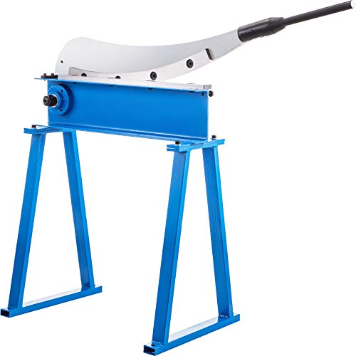 VEVOR Guillotine Metal Shear 31 In 800mm Bed Width Guillotine Shear for Metal 1.5 mm 16 Gauge Metal Guillotine Shear with a Stand Sheet Metal Cutting Guillotine for Plate Cutting for Construction Work