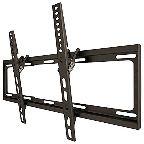 One For All Tilting TV Wall Bracket (WM2421) - Tilt (15°) Wall Mount – Screen size 32-65 Inch - For All types of TVs (LED LCD Plasma) – Max Weight 80kgs – VESA 100x100 to 400x400 - Black