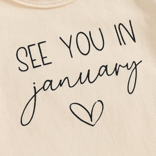 Image of woshilaocai Baby Announcement Bodysuit Pregnancy Reveal for Family | Pregnancy Reveal Ideas&New Baby Surprise for Grandparents, Husband, Aunt, Uncle, Gender Natural Romper, Funny Announcement
