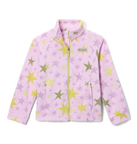 Image of Columbia Youth Girls Benton Springs II Printed Fleece Jacket, Aura Under The Stars, Medium