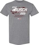 Kyle Busch 2026 Schedule T-Shirt - Automotive Racing Apparel - 3X
