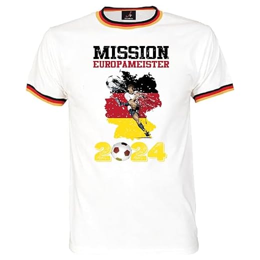 Shirtoo WM 2018 T-shirt – maillot à faire la fête de la Coupe du Monde de Football – avec motif pour homme et femme dans M, L, XL, 2 x l, 3 x l XL weiß