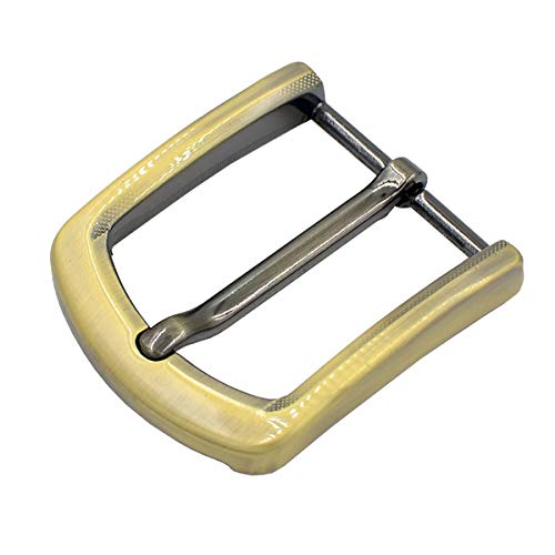 Dgol Leather Craft Diy 2 Pcs Bronze Strap Prong Pin Belt Buckle Webbing Buckles 1-1/2 Inch (40 Mm) #TOP1