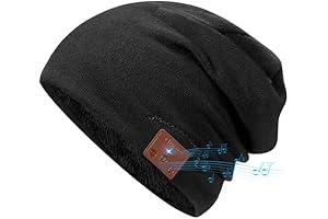 2023 Bluetooth Beanie, Mens Bluetooth Beanie Hat with HD Stereo Sound