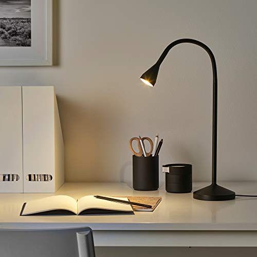 NÄVLINGE Lampada da lavoro LED 52x66 cm nero