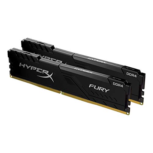 HyperX Fury 8GB 2666MHz DDR4 CL16 DIMM 1Rx8  Black XMP Desktop Memory Single Stick HX426C16FB3/8