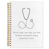 YTRGI Future Nurse Doctor Gifts, Nurse Notebook, Nursing Student Gifts,Stethoscope Medical Notebook Journal...