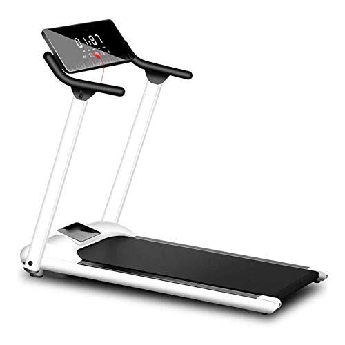 Image of Home Treadmills, Treadmill,Folding Steel Frame Treadmills,Adjustable Incline Fitness Exercise,Red Folding Treadmill
