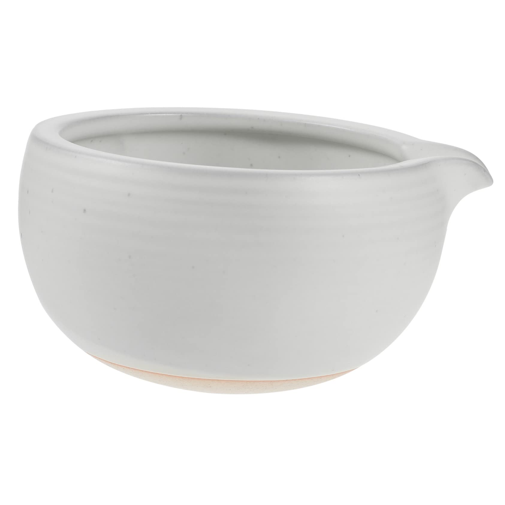 HAKIDZEL Japanese Bowl Spout Tulip Straw Fruit Bowl Cup Retro Home Decor Beige Door Mobile Decoration Figurine Necklace Decoration Pram Room Decor Trays White Ceramics