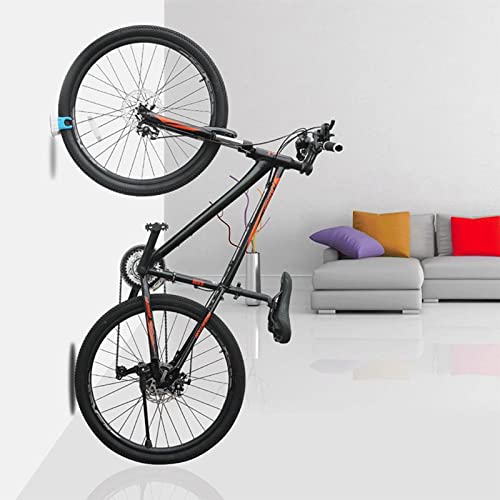 Cabide de bicicleta | Bicicletário bidirecional na parede da garagem,Ganchos de bicicleta de forte c