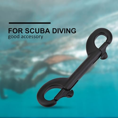 Gancho de clip de doble extremo de acero inoxidable KEEP DIVING para cinturón 3