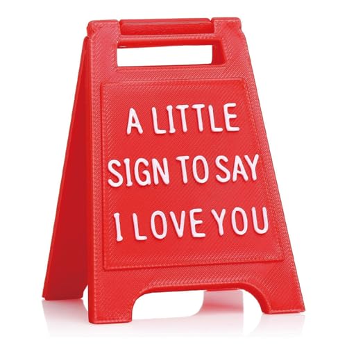 A Little Sign to Say I Love You - Romantic Gifts Mini Plaque