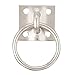 Weaver Leather Tie Ring Plate, Zinc Plated