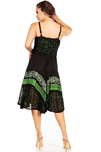 Sakkas 55341 Afrodite Ricamato Batik Dress