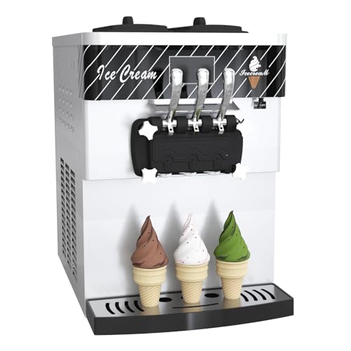 Commercial Soft Serve Ice Cream Machine (5.8-7.9 gal/h)