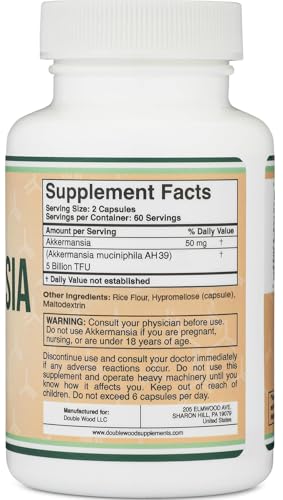 Double Wood Supplements LSALDW Akkermansia Muciniphila Supplement
