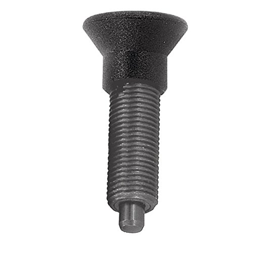 Kipp 03093-21412AO Steel Indexing Plungers Without Collar and Extended Locking Pin, G Style, Locking Pin Hardened, Inch, 3/4-16 Thread, 84 mm Length