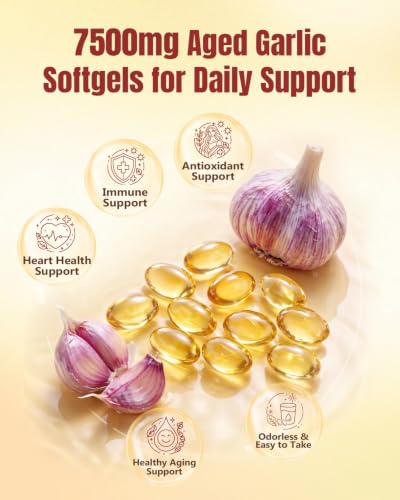Gomerton Aged Garlic Extract Softgels