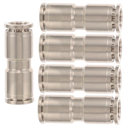 ROMISBABA 5pcs Quick Connect Fittings Connector Copper Hose Coupler for Industrial Projects