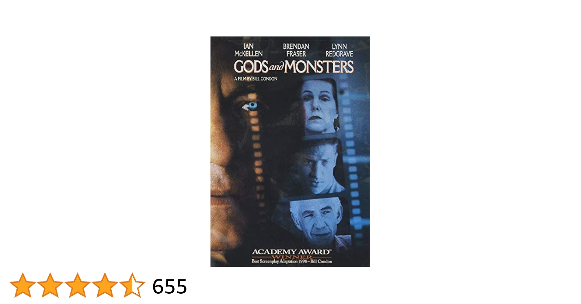Amazon.com: Gods And Monsters : Ian McKellen, Brendan Fraser