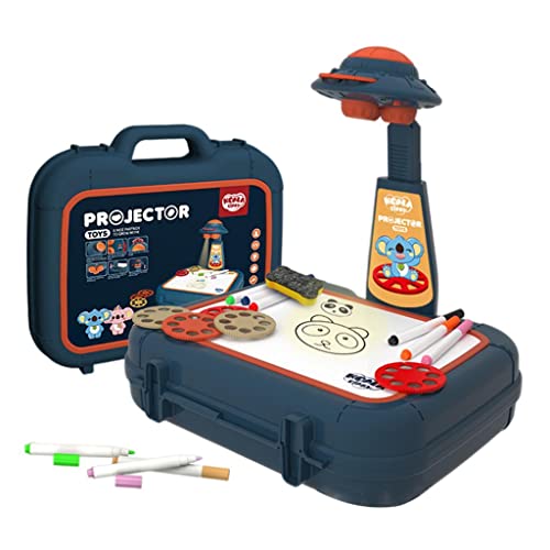 Proyector de dibujo educativo con tablero interactivo y discos de plantillas 2
