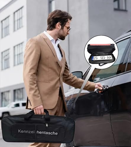Bolsa para placas de matrícula: almacenamiento extra resistente de calidad profesional 7