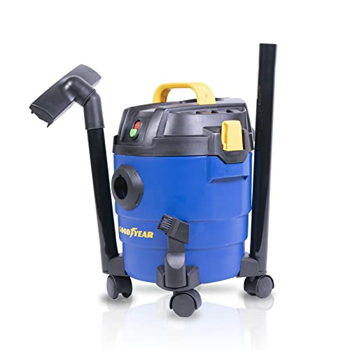 Goodyear Aspiratore Secco Umido (1000 W, 10 L, Con 1 Sacchetto Di Raccolta Dello Sporco Da 10 L, Filtro In Schiuma, Sacchetto Filtro, Ugello Combinato, Bocchetta Per Fughe) (10 L) - 6