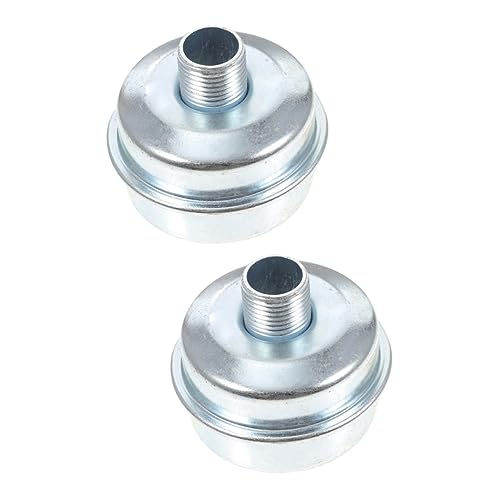 Silenciador para motor pequeño escape de cortacésped duradero compatible pack de 2 unidades