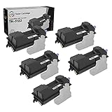 LD Products Compatible Toner Cartridge Replacement for Kyocera TK-3122 1T02L10US0 (Black, 5-Pack) for use in FS-4200DN