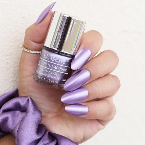 Image of DeBelle French Cheer Chrome Nail Polish Combo - 6 Metallic Shades | Long Lasting | No UV Lamp | Seaweed Enriched | 48ml