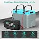 RoyPow Lithium Batterieladegerät 10A LiFePO4 Ladegerät 28.8V Erhaltungsladegerät mit Aktivierung der Lithium-Batterie für Auto LKW Motorrad Rasenmäher Boot Marine Batterien